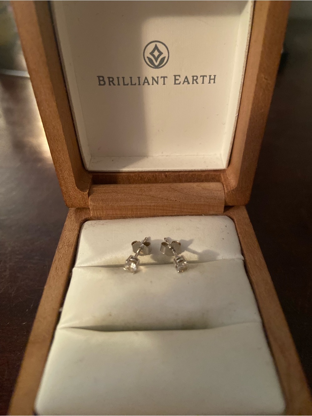Sterling Silver 1/4 ct. Diamond Stud Earrings